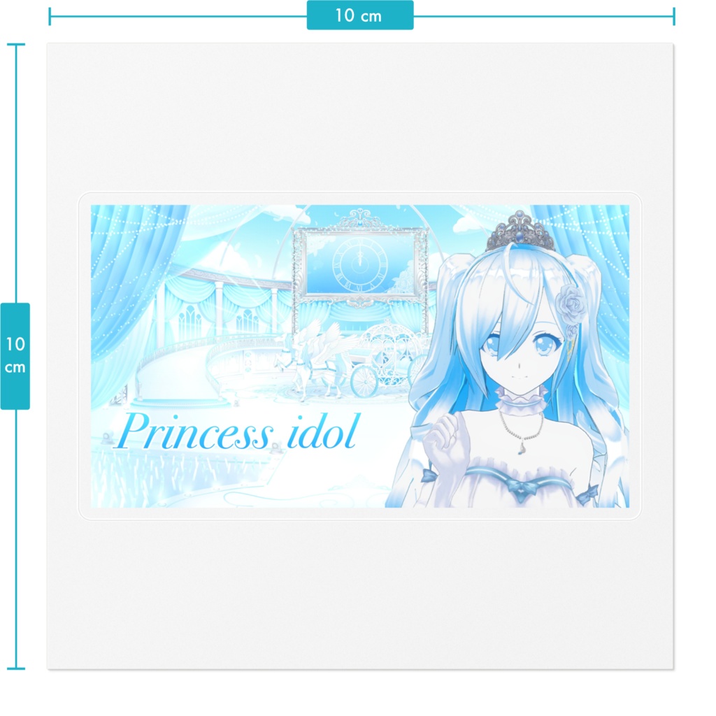 空姫マリン ステッカー アイドルステージ