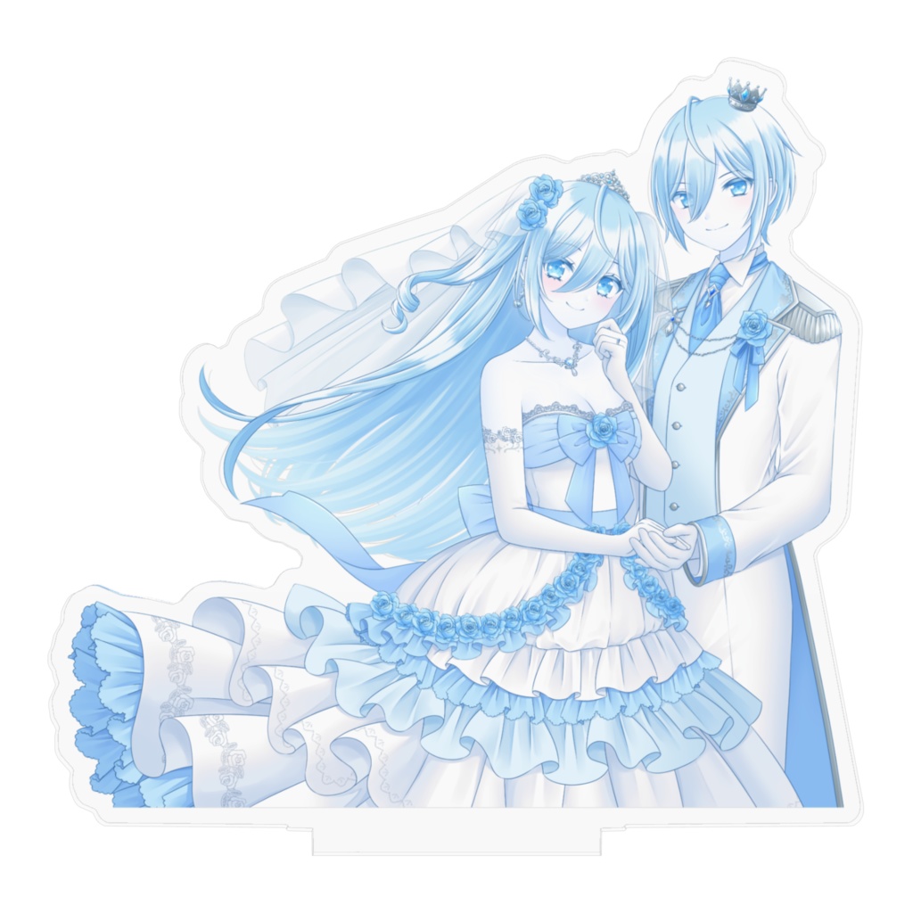 空姫マリン×空皇子マリオ ジューンブライドグッズ2023 アクリルスタンド 通常