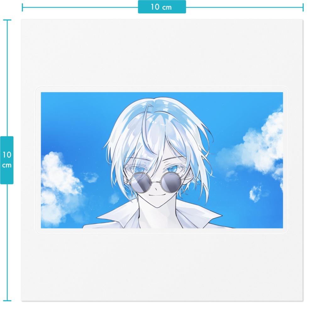 空皇子マリオ【呪術廻戦】五条悟 通常 ステッカー