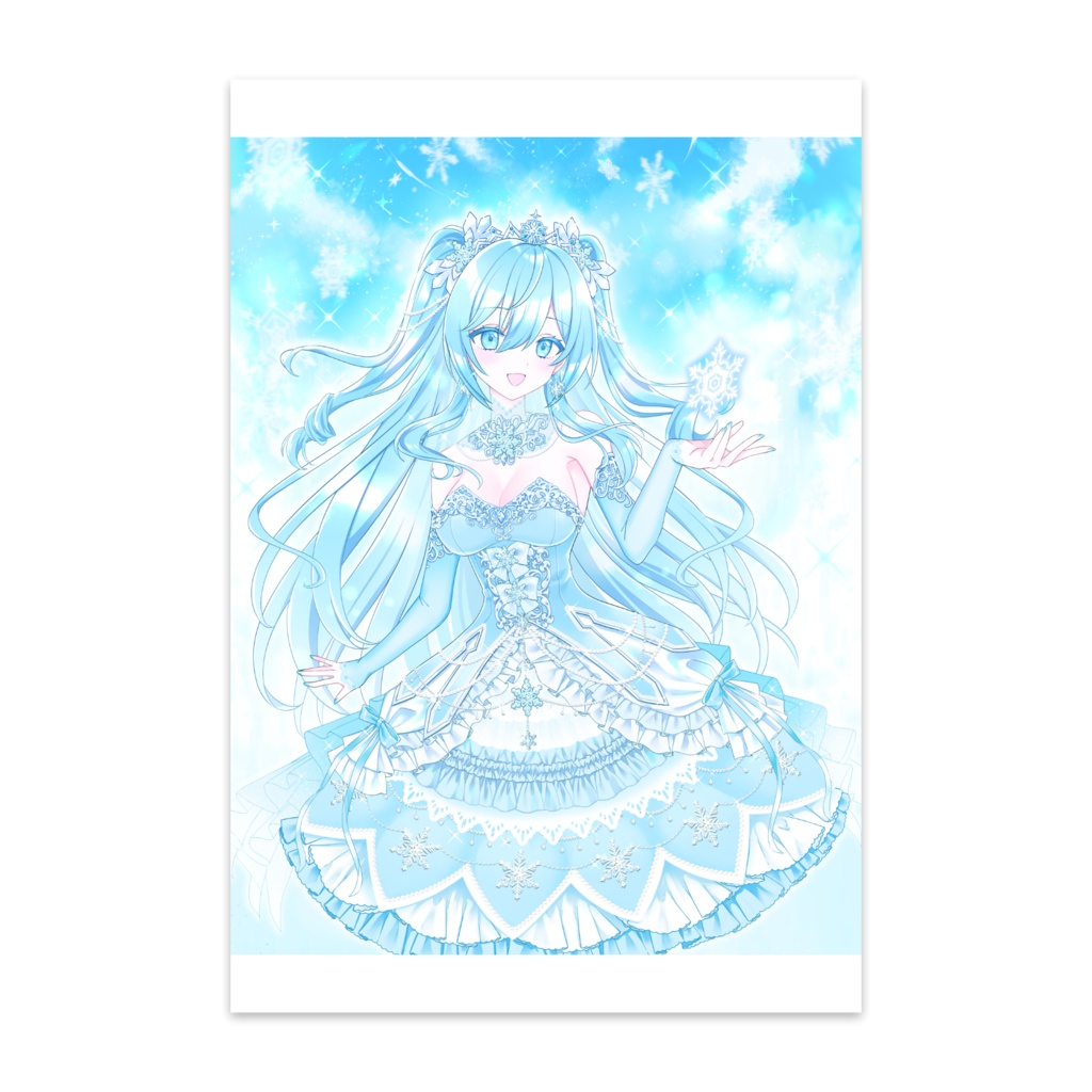 空姫マリン1周年記念グッズ 笑顔 ポストカード