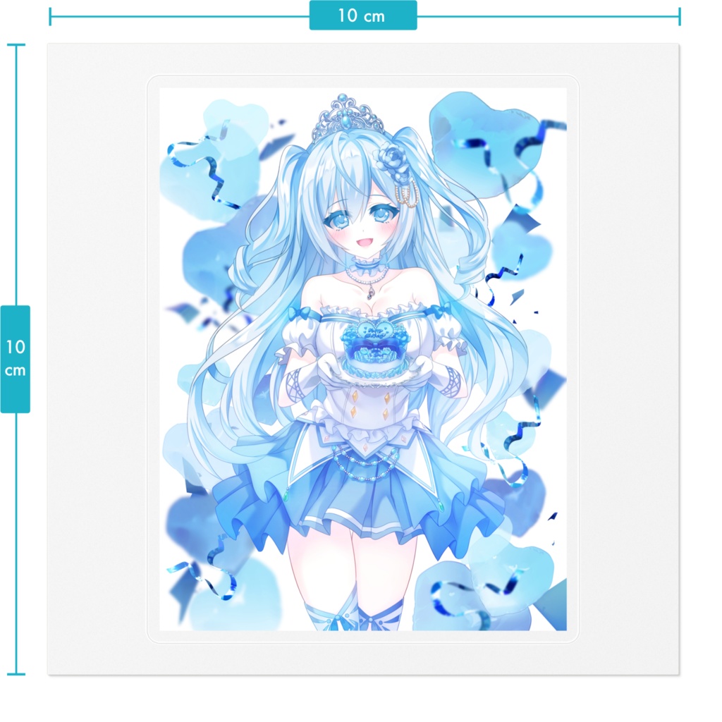 空姫マリンバースデーグッズ2024 ステッカー