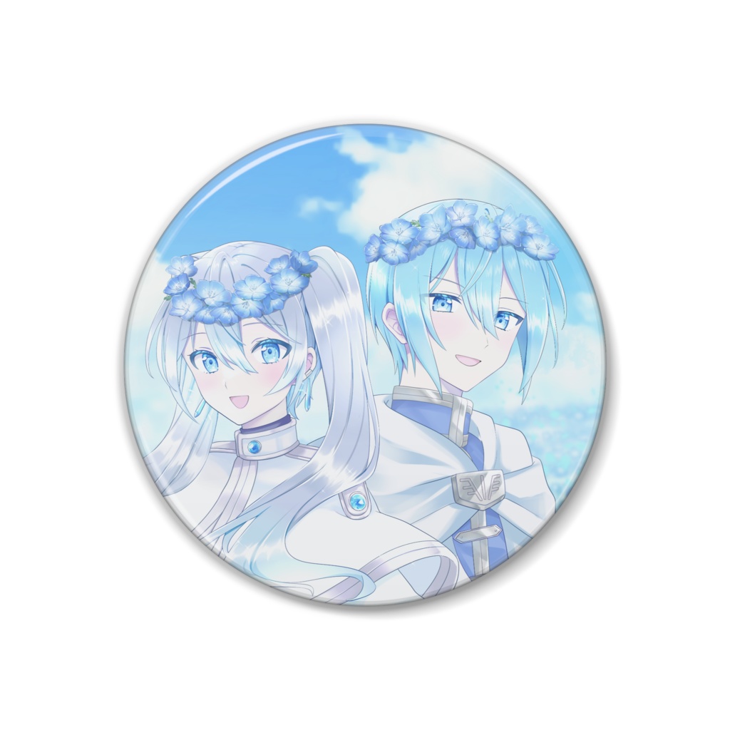 ヒンメル&フリーレン 缶バッジ