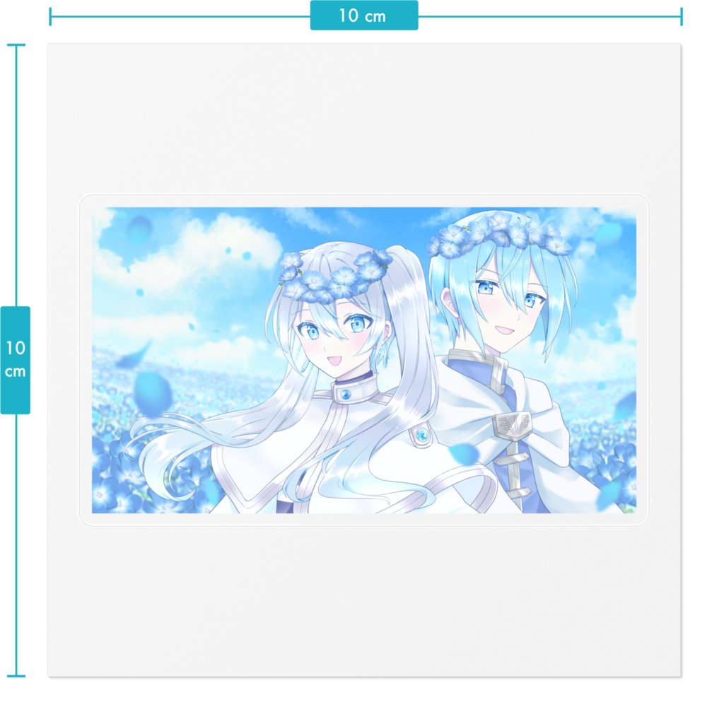 ヒンメル&フリーレン ステッカー