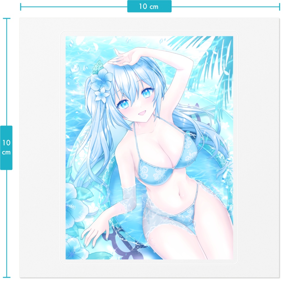 空姫マリン水着グッズ2024 ステッカー