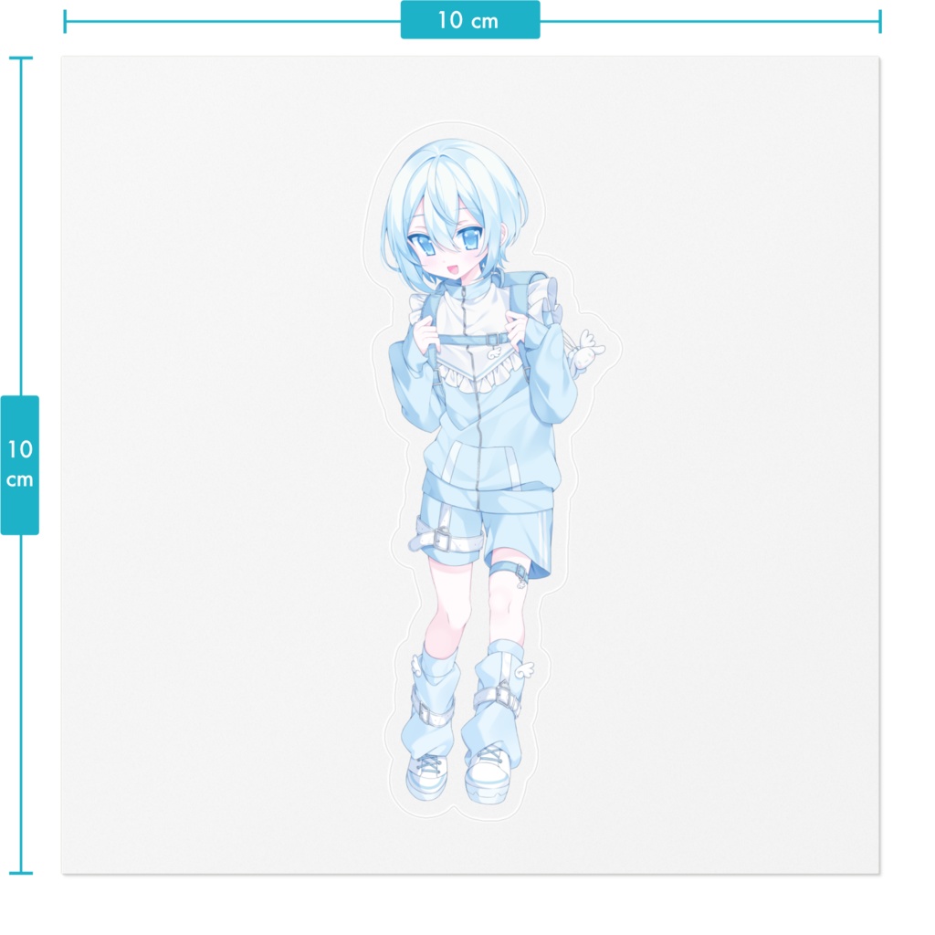 空皇子マリオ(6歳) ステッカー
