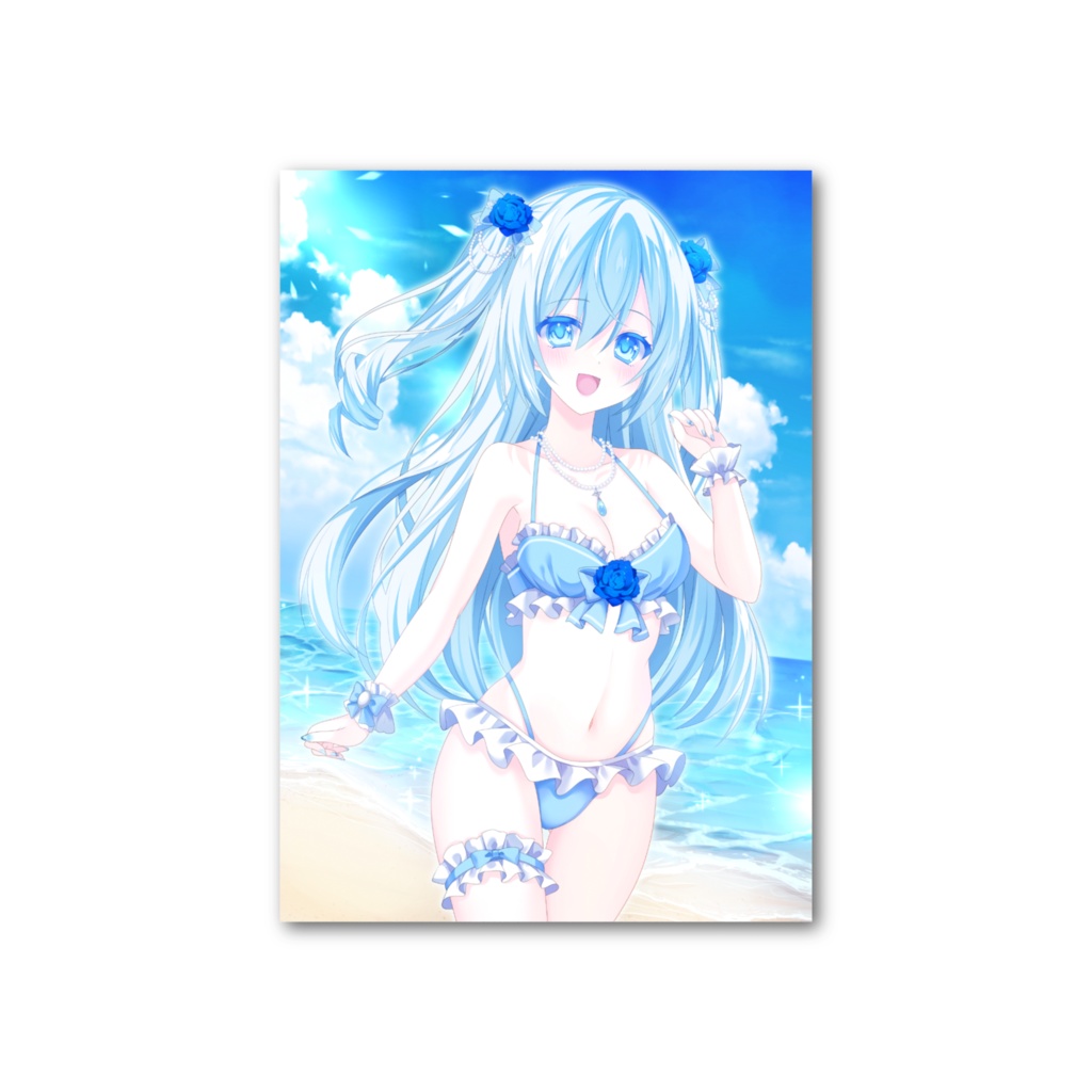 空姫マリン水着グッズ2025 フォト風カード