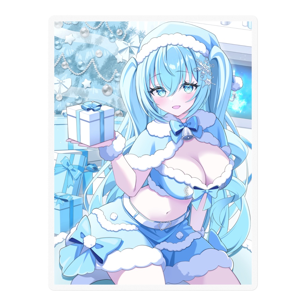 サンタガールマリン ステッカー