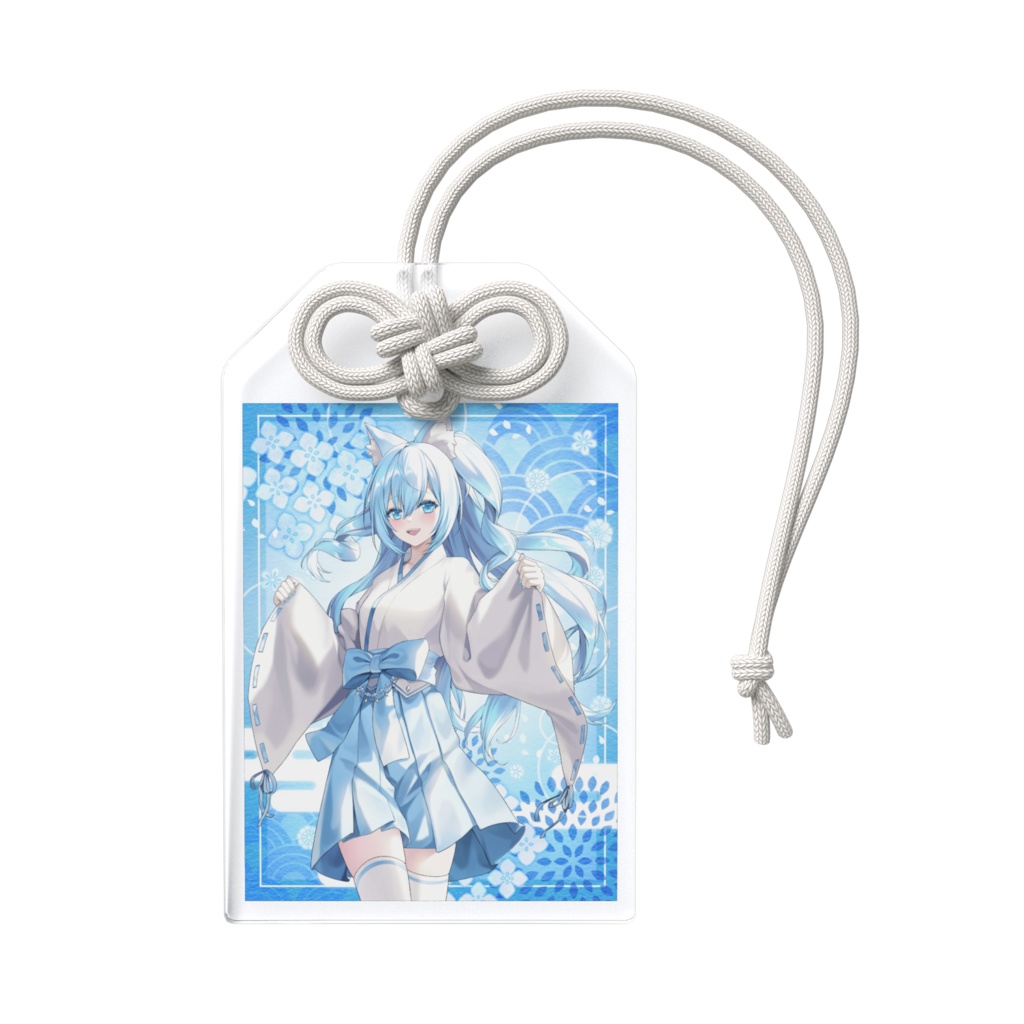 狐耳巫女空姫マリン アクリルお守り