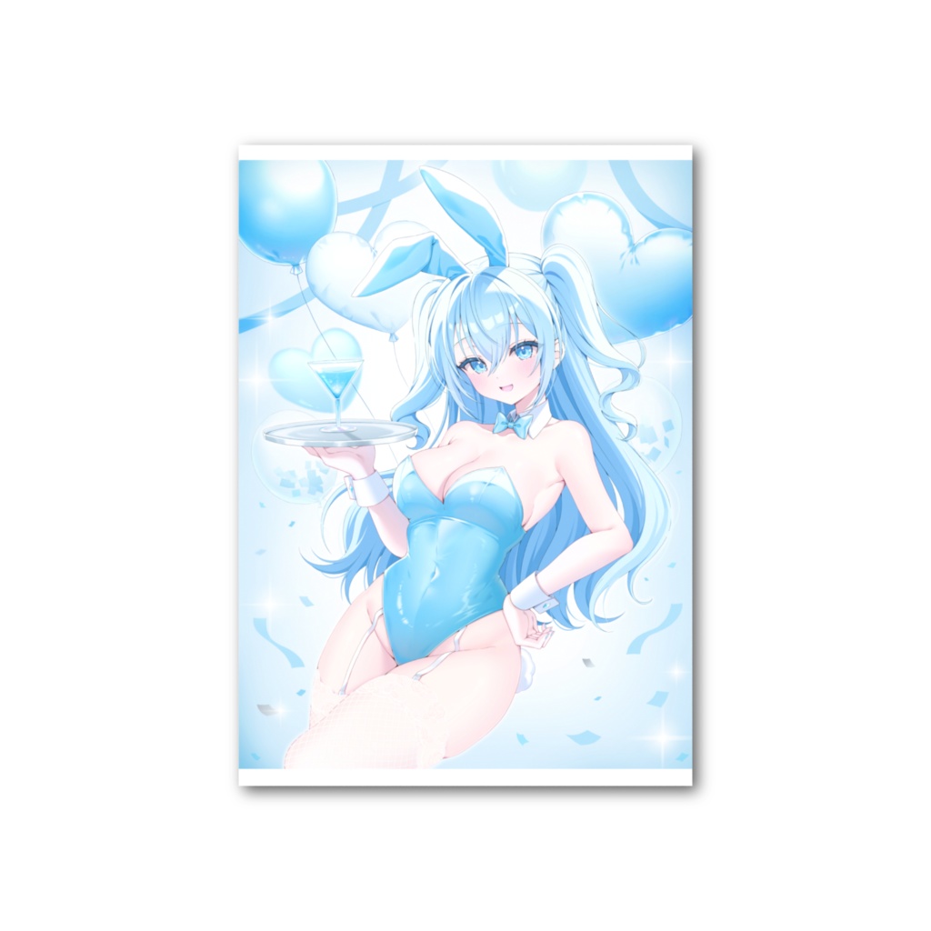 空姫マリンバニーガールフォト風カード