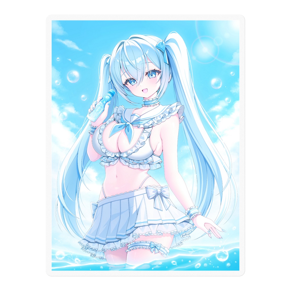 空姫マリンセーラー水着ステッカー