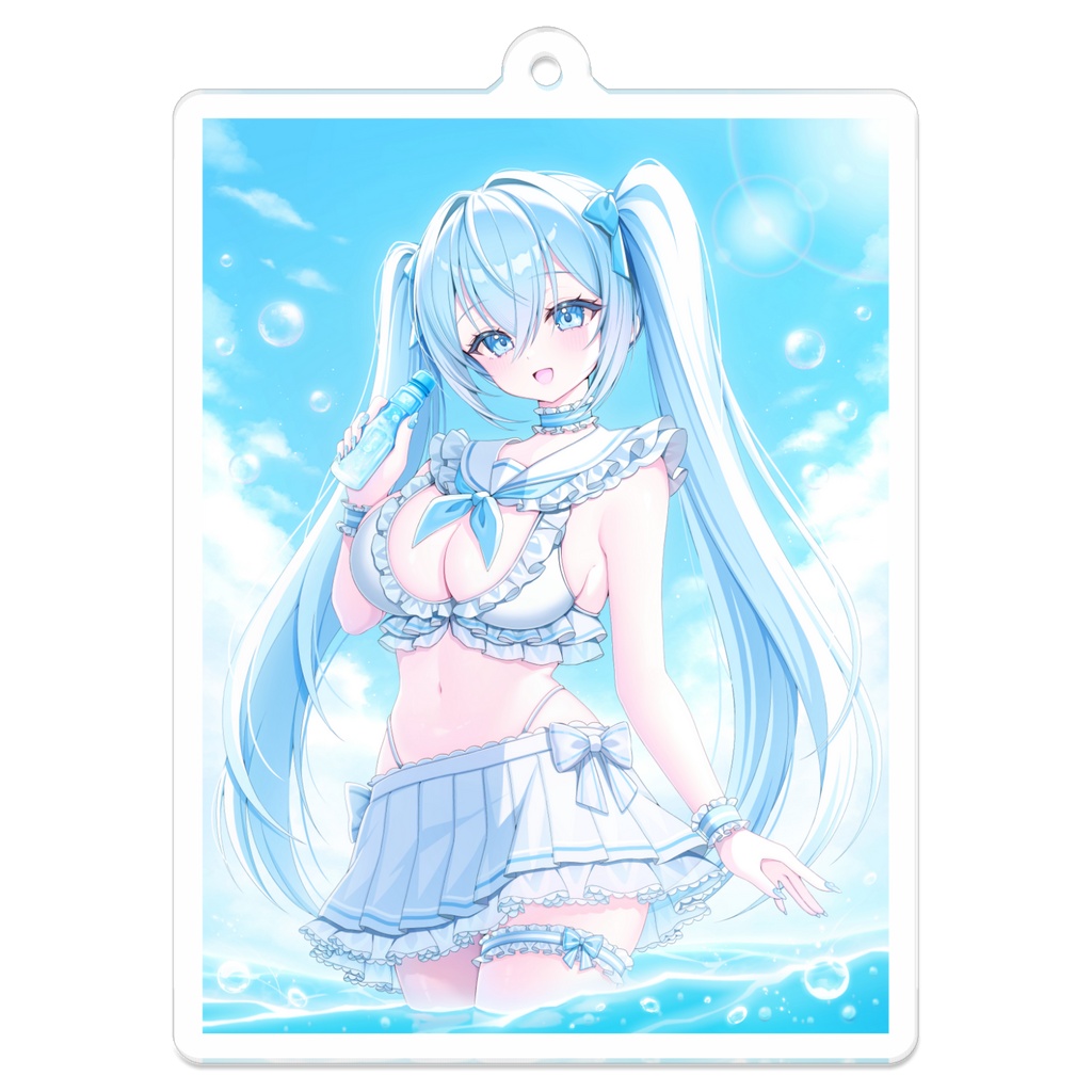 空姫マリンセーラー水着アクリルキーホルダー