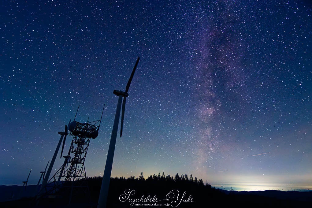 Lumturo en la nokta ĉielo ~大槌の星空~