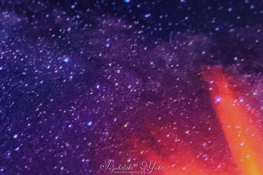 大槌の星空 ~流星と風車~