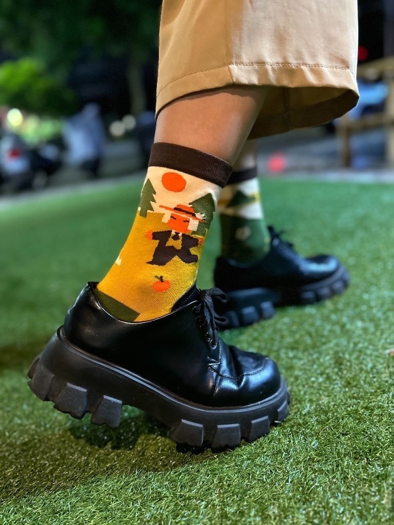 靴下「狩りの時間」