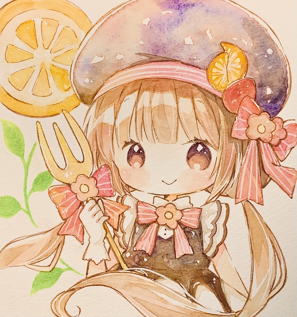 手描きイラスト 原画