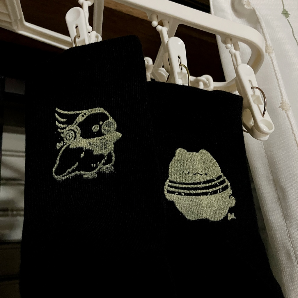 なかよし同期ちゃんの靴下