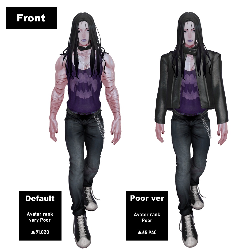 【VRchat対応3Dアバター】東山透