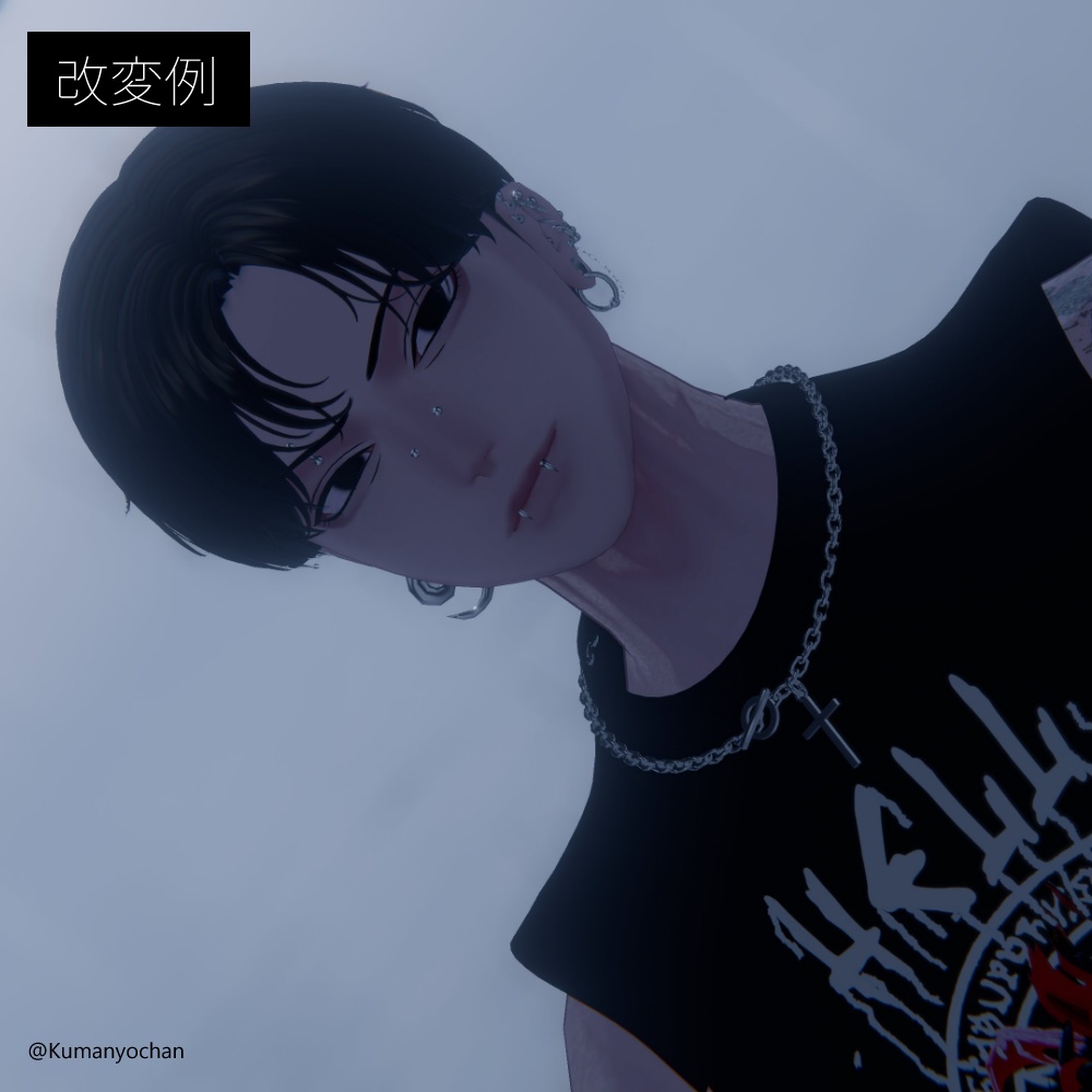 【VRchat対応3Dアバター】東山透