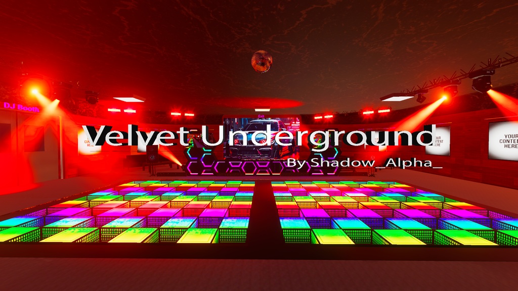 Velvet Underground VRCHAT Audio Link - Club World (PC)