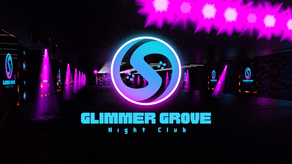 Glimmer Grove Night Club VRCHAT Audio Link - Club World (PC)