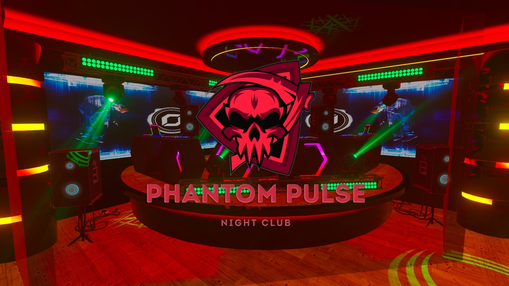 Phantom Pulse Night Club VRCHAT Audio Link - Club World (PC)