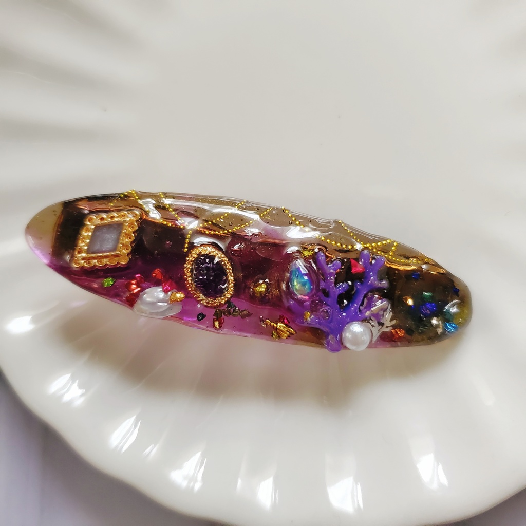 深海のラウンジ AM0:00 ヘアクリップ