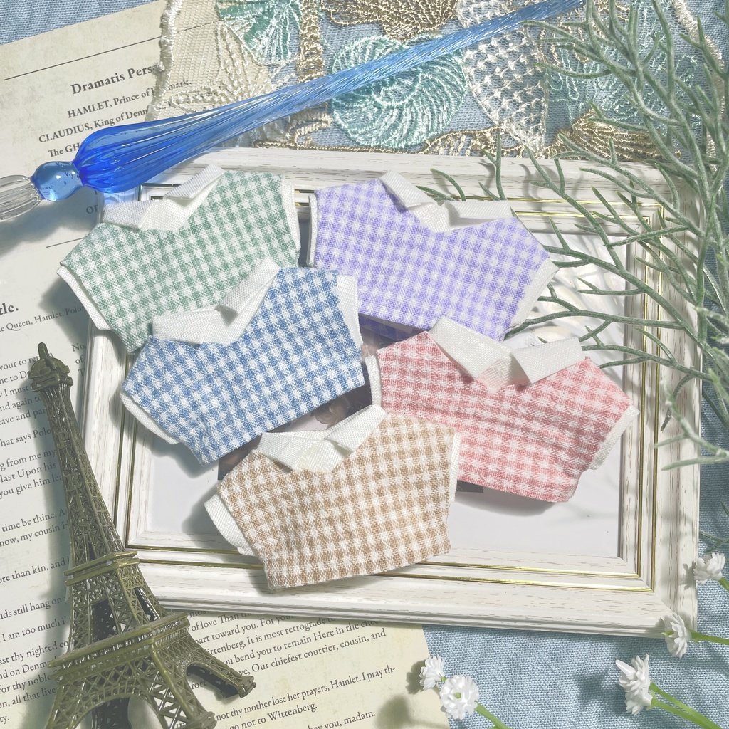 チェックベストコーデセット