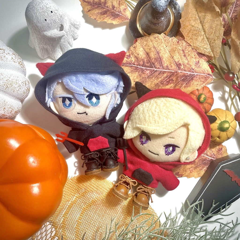 赤と黒の悪魔😈パーカー