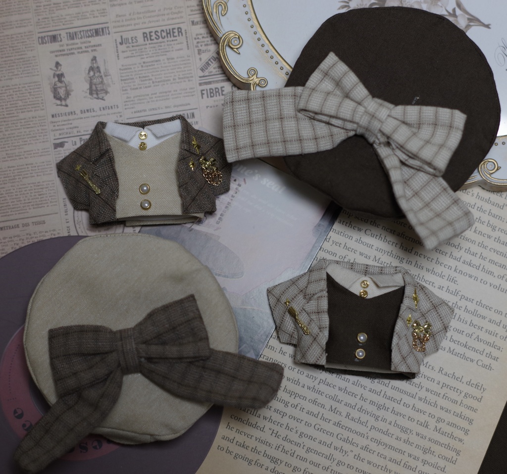 【受注生産】アンティーク・ショコラコーデセット