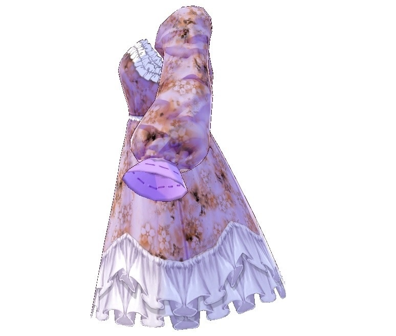 【無料】Flower Dress【テクスチャ】