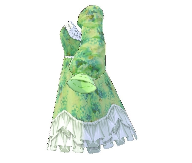 【無料】Flower Dress【テクスチャ】