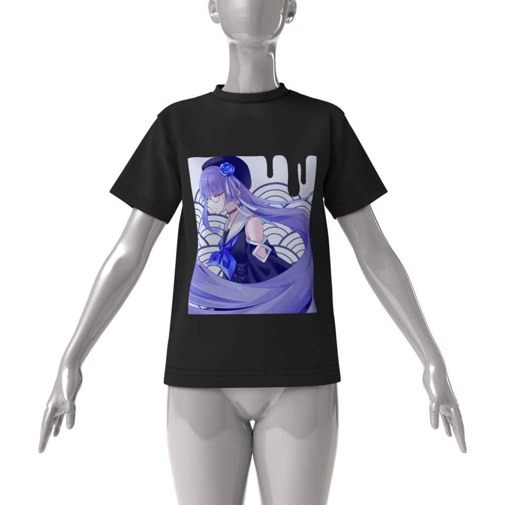 零華 Tシャツの姿 晧