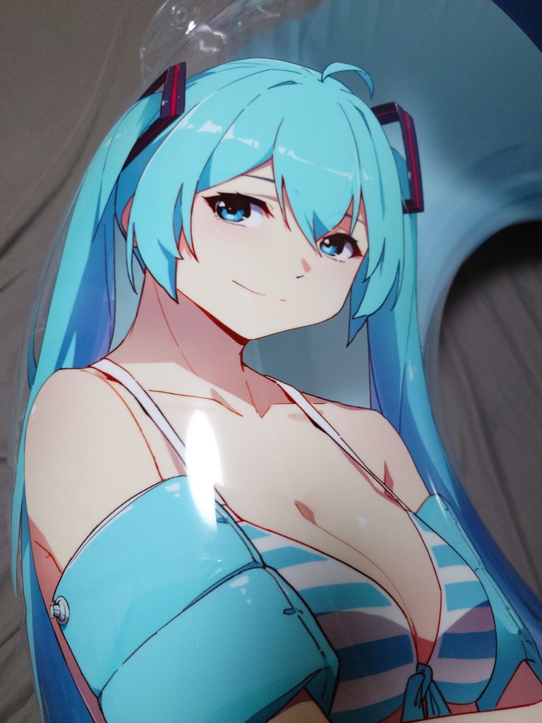 『歌姫との夏休み』120cm スーパーサイズデザイン浮き輪