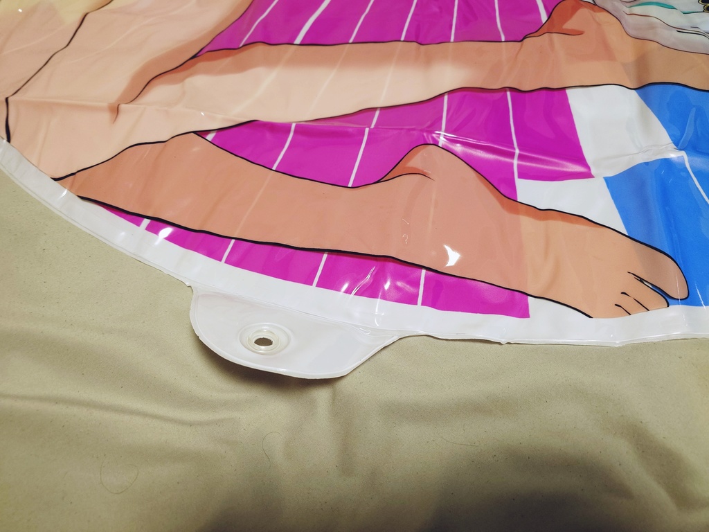 『音ゲーマーの姉妹』120cm スーパーサイズデザイン浮き輪 / 120cm Super-Size Design Swimming Ring «Rhythm Gamer Sisters»