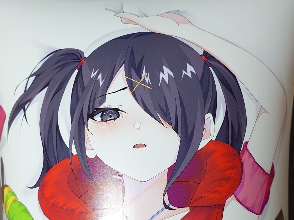 【160x60cm 空ビ抱き枕】超てんちゃん・あめちゃん/Kangel + Ame-chan Inflatable Dakimakura