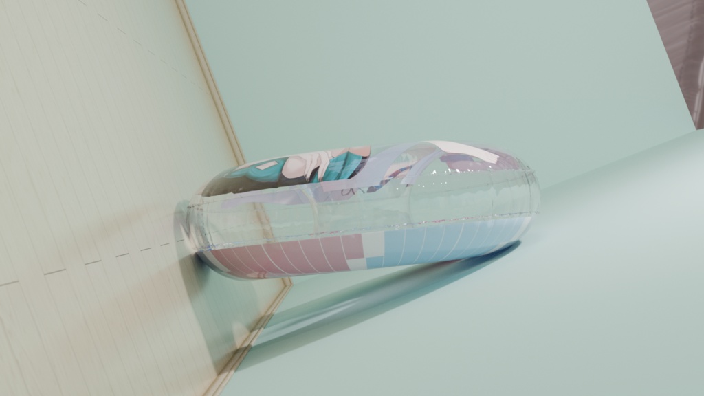 【予約頒布】【サイズアップ!】『音ゲーマーの姉妹』150cm メガサイズデザイン浮き輪/【Preorder】Bigger Size! Design Swimming Ring «Rhythm Gamer Sisters»