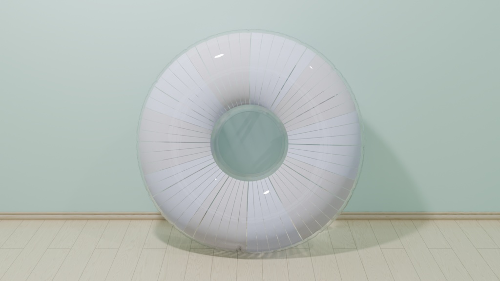 【予約頒布】【サイズアップ!】『音ゲーマーの夏休み〜裏〜』150cm メガサイズデザイン浮き輪/【Preorder】Bigger Size! Design Swimming Ring «Rhythm Gamers' Beach Vacation ~Side B~»