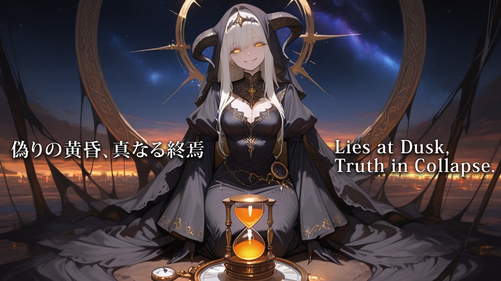 【フリーBGM】偽りの黄昏、真なる終焉-Lies at Dusk, Truth in Collapse-
