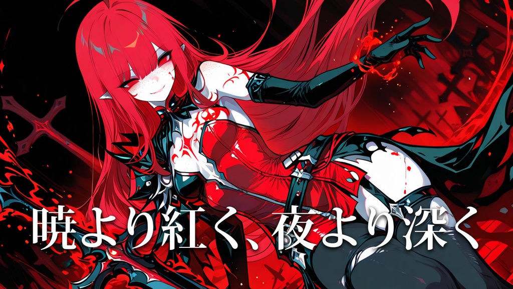 【フリーBGM】暁より紅く、夜より深く