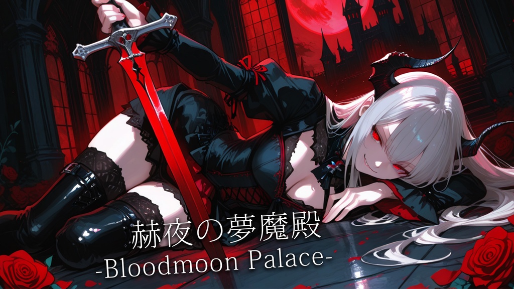 【フリーBGM】赫夜の夢魔殿-Bloodmoon Palace-