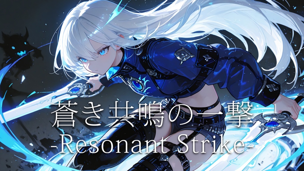 【フリーBGM】蒼き共鳴の一撃-Resonant Strike-