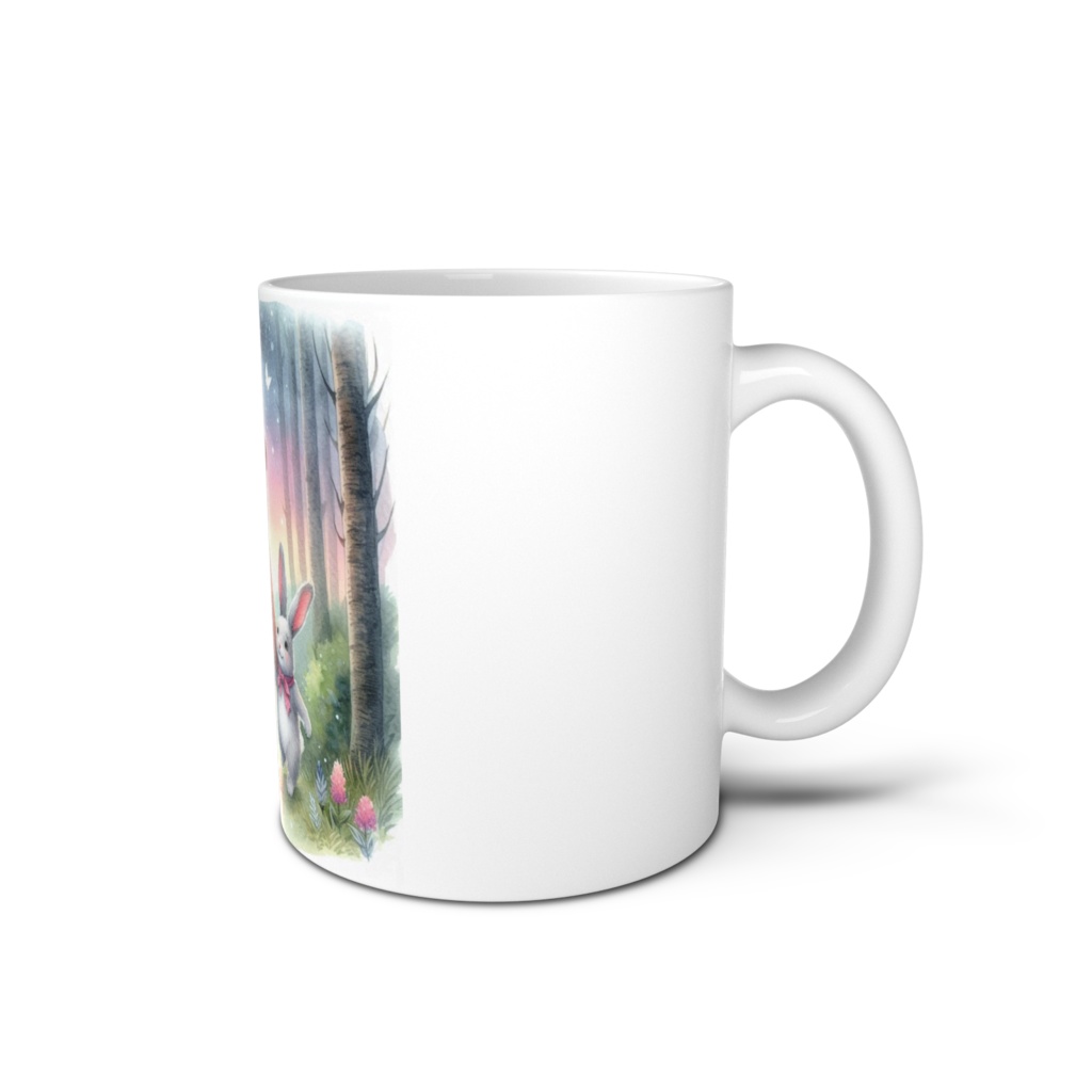 クマさんとうさぎさん散歩マグ