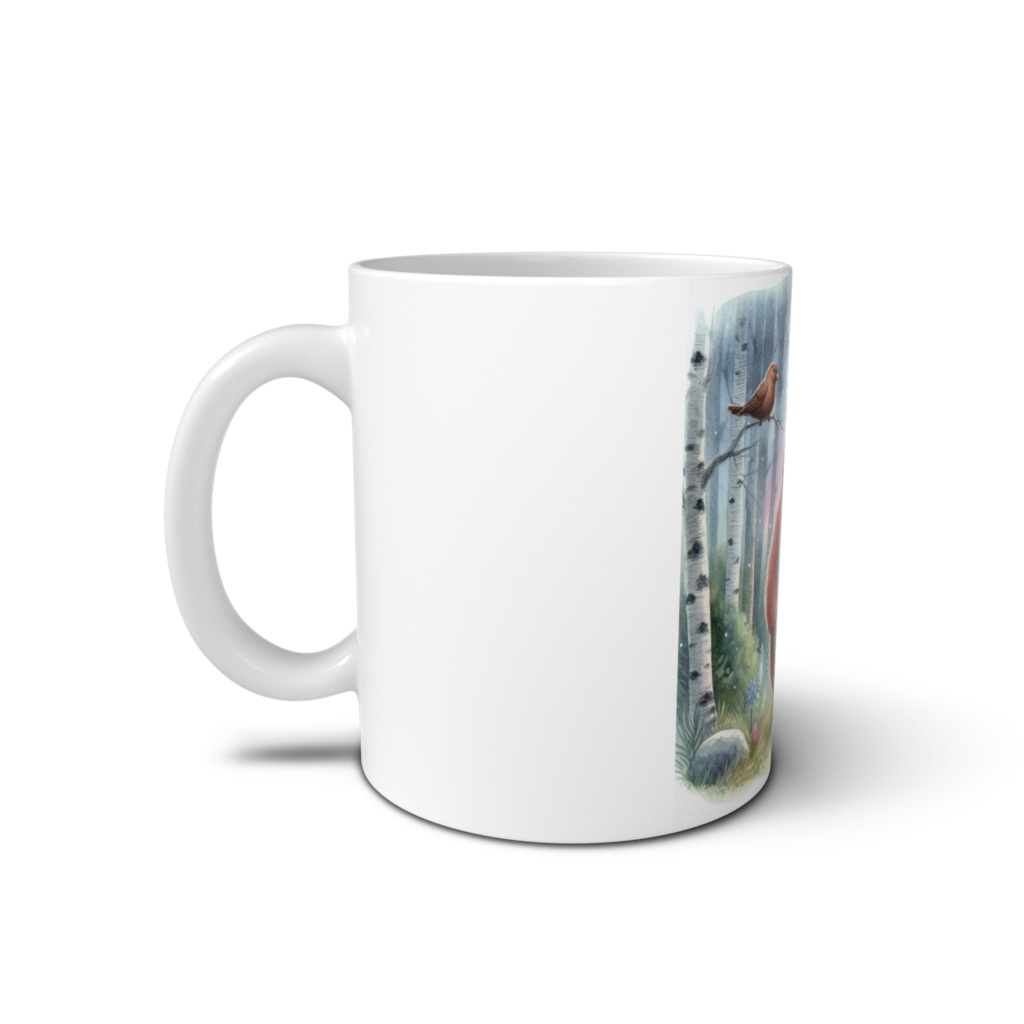 クマさんとうさぎさん散歩マグ