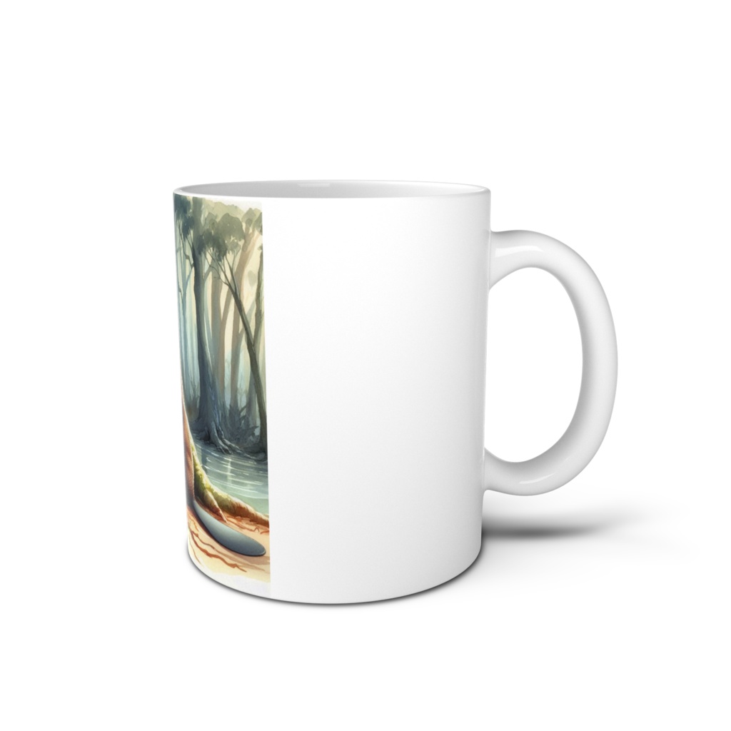 森の木陰のカモノハシマグ