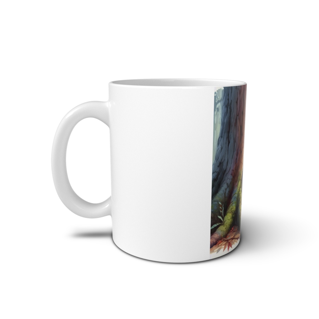 森の木陰のカモノハシマグ