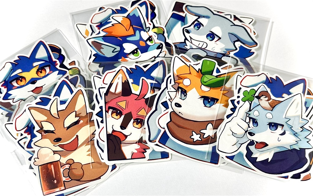 ステッカー7種セット