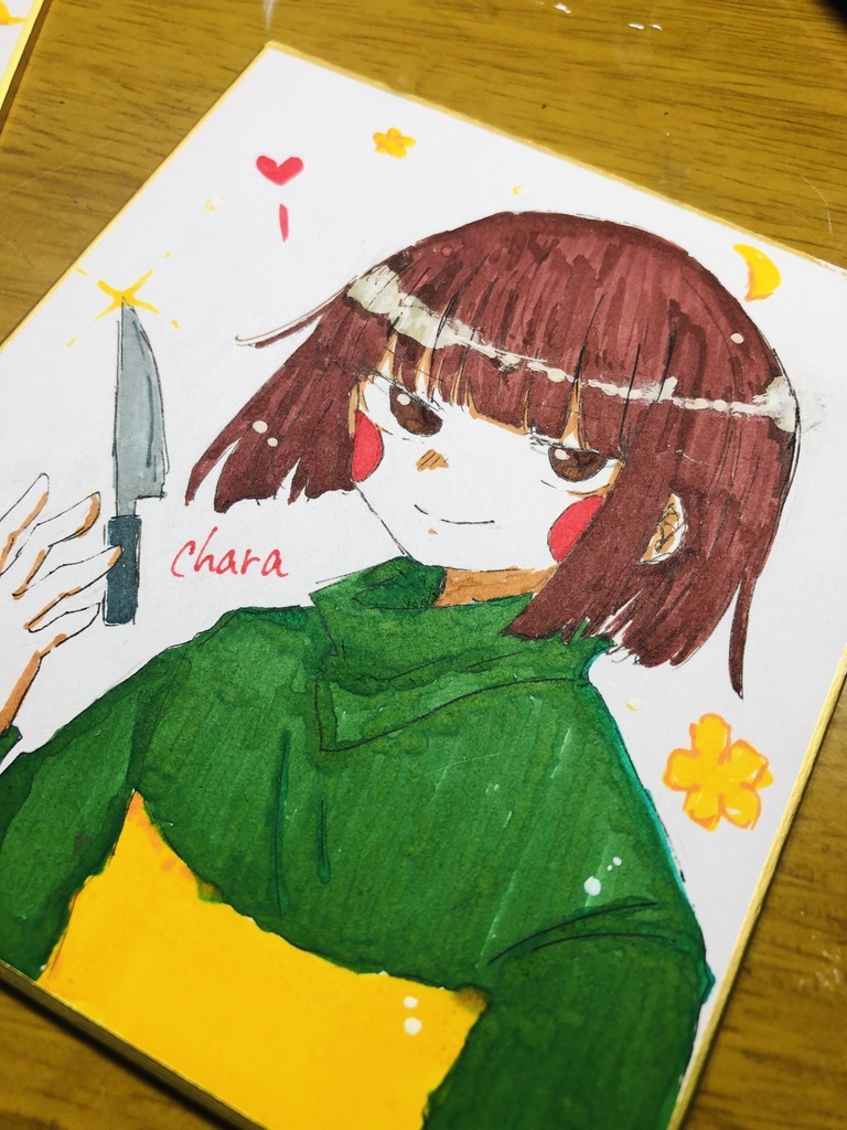 Chara ミニ色紙 にぼしらーめん Booth