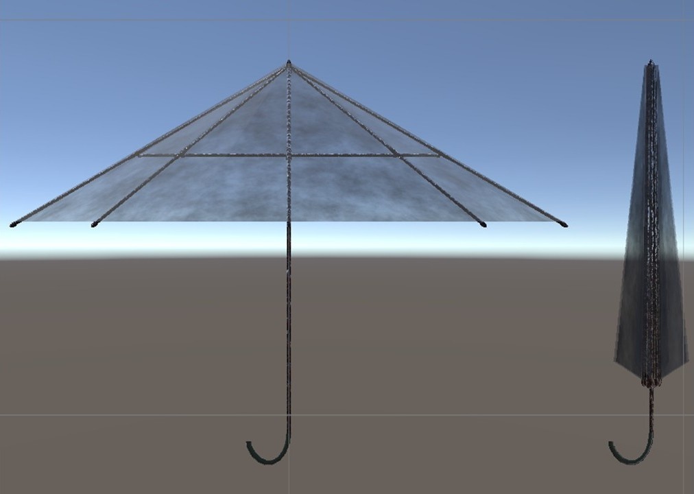 呪われたビニール傘 - Cursed Vinyl Umbrella