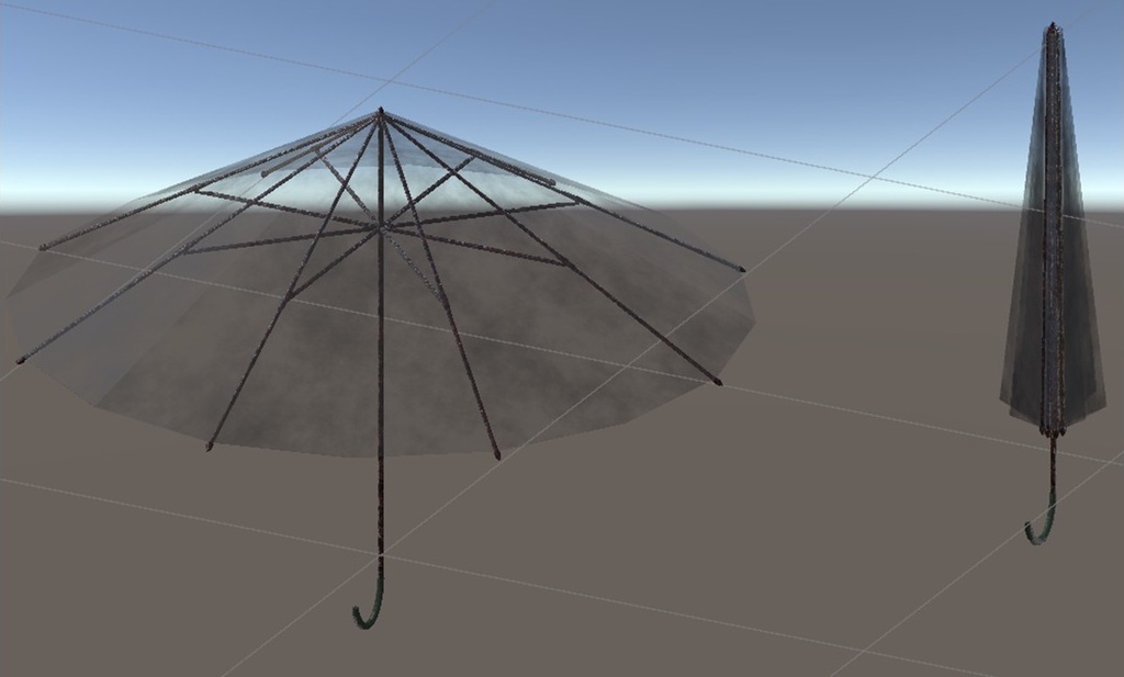 呪われたビニール傘 - Cursed Vinyl Umbrella