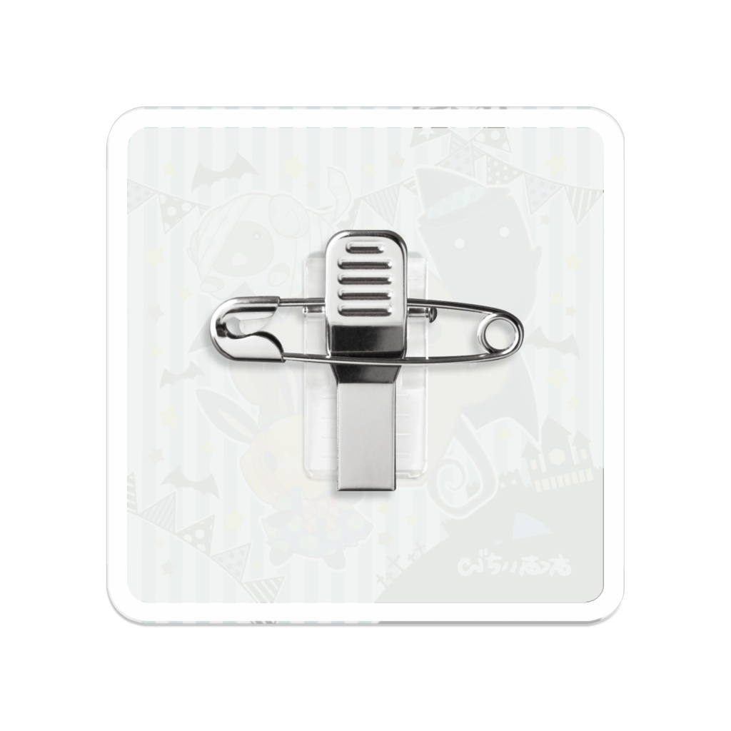 ハロウィンアクリルバッジ(3バージョン)